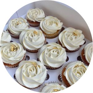Rosette cupcakes - 