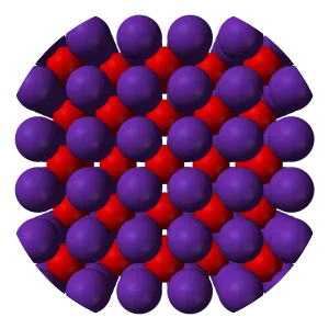 Rubidium oxide photograph