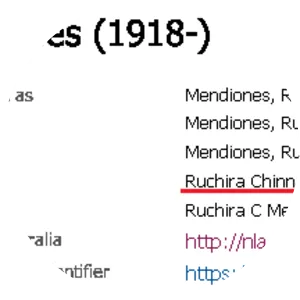 Ruchira Chinnapongse Mendiones - Author