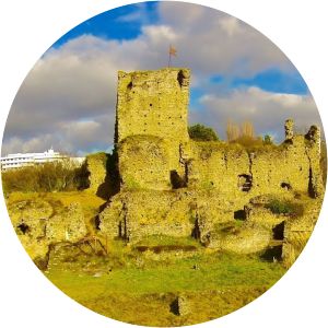 ruines du château de la bâtie