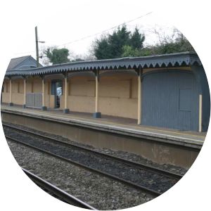 Rush and Lusk railway station