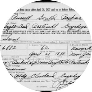 Russell Gould Backus photograph