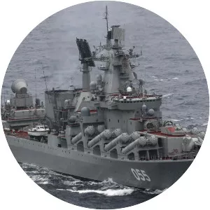 Russian cruiser Marshal Ustinov - Slava-class cruiser
