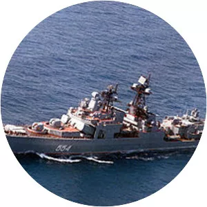 Russian destroyer Admiral . . .