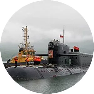 Russian submarine Svyatoy . . .