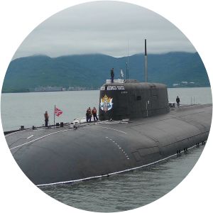 Russian submarine Tomsk - Oscar-class submarine