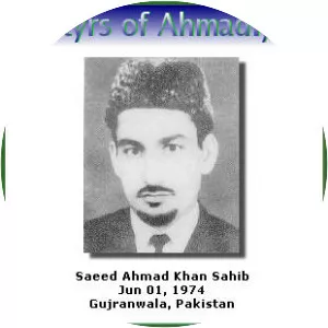 Saeed Ahmad Khan