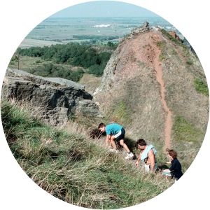 Ság Mountain - Hill in Hungary