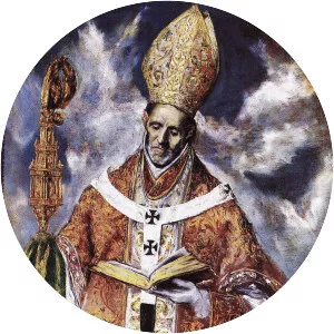 Saint Ildefonsus - Painting by El Greco