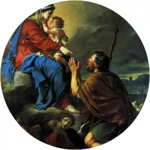 Saint Roch Interceding with the Virgin for . . .