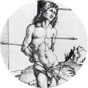 Saint Sebastian at the Column