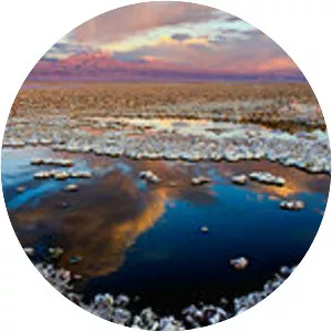 Salar de Atacama - Salt pan in Chile