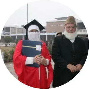 Samia Raheel Qazi - Qazi Hussain Ahmad's daughter