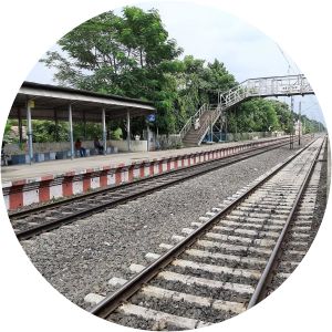 Sanhati Halt railway station