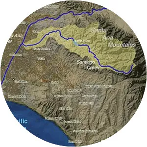 Santiago Creek - Watercourse in California