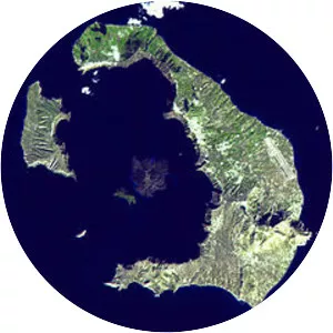 Santorini eruption - 