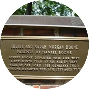 Sarah Jarman Morgan - Daniel Boone's mother
