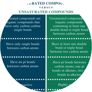 Saturated and unsaturated compounds - Chemical compound