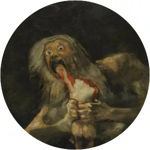 Saturn Devouring His Son - Painting by Francisco Goya