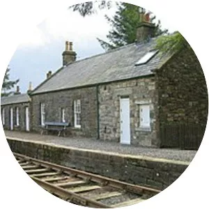 Saughtree railway station