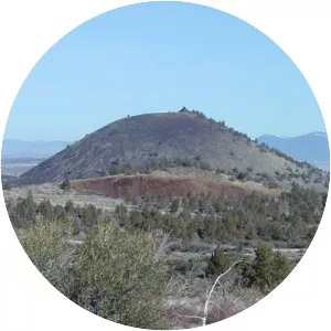 Schonchin Butte - Cinder cone in California