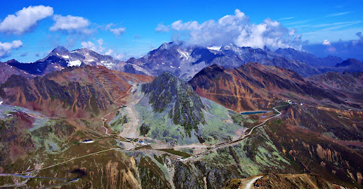 Schwarzkoglbahn Bergstation - Mountain cable car in Hochsolden, Austria