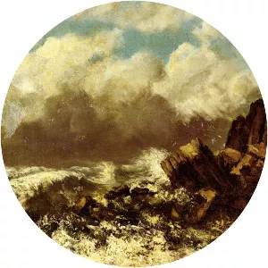 Seascape at Etretat - Artwork