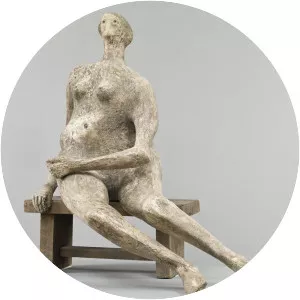 Seated Woman, 1957 - Sculpture by Henry Moore