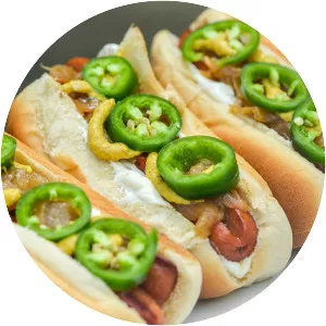 Seattle-style hot dog