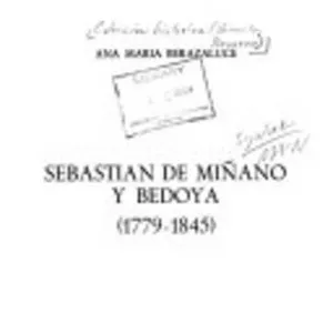 Sebastián de Miñano y Bedoya