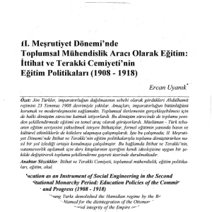 Second Constitutional Era - 