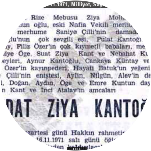 Sedat Ziya Kantoğlu - Football player