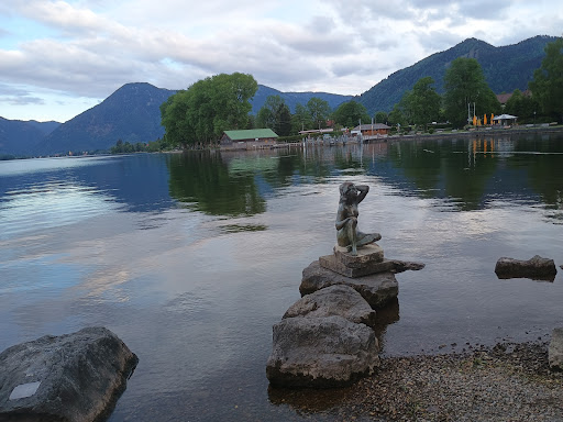 Seepromenade - Park in Bad Wiessee, Germany