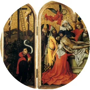 Seilern Triptych - Triptych by Robert Campin