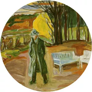 Self-Portrait in the Garden, Ekely
