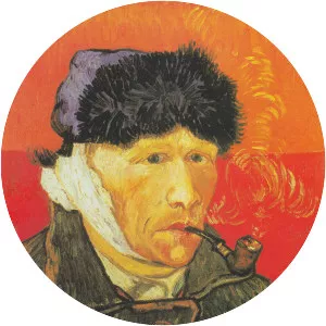 Self-Portrait with Bandaged Ear and Pipe