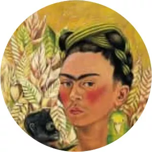 Self-Portrait with Monkey and Parrot