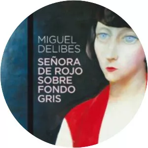 Senora de Rojo Sobre Fondo Gris (Señora . . .