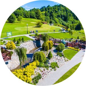 Sensory Gardens in Muszyna