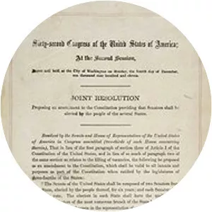 Seventeenth Amendment to the United States Constitution