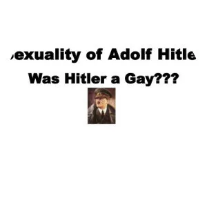 Sexuality of Adolf Hitler photograph