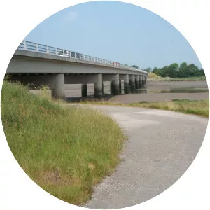 Shard Bridge - Segmental bridge in Lancashire, United Kingdom