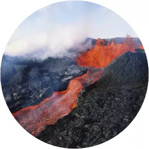 Shield volcano photograph