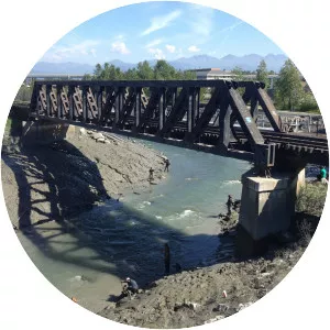Ship Creek, Alaska - River in Alaska
