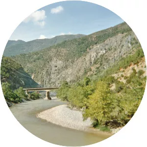 Shkumbin - River in Albania