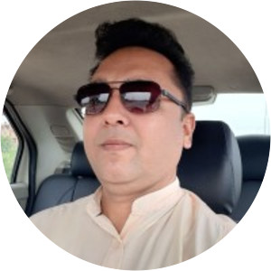 Shri Perminder Kumar - Poonamben Maadam's husband