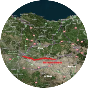 Sierra de Cantabria - Mountain range in Spain