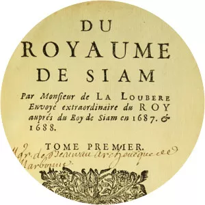 Simon de la Loubère - French diplomat