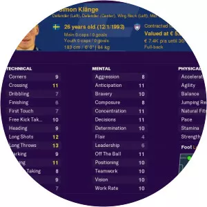 Simon Klänge - Football player