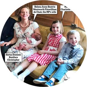 Sixtus Dominic Boniface Christopher Rees-Mogg photograph